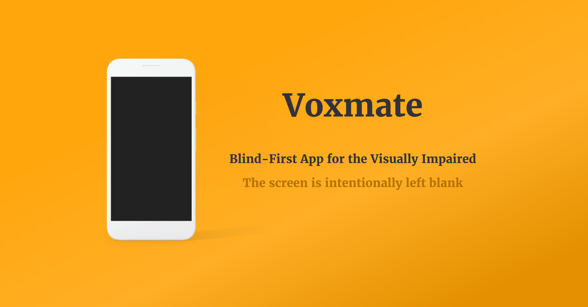 Voxmate - An All-in-One Android App for the Blind and Visually Impaired people